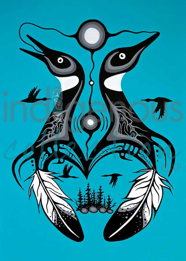 Soulmates by artist Jeffrey Red George