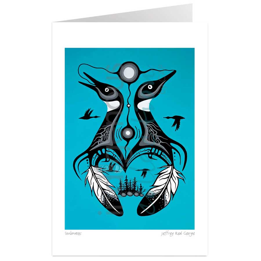 Soulmates by artist Jeffrey Red George