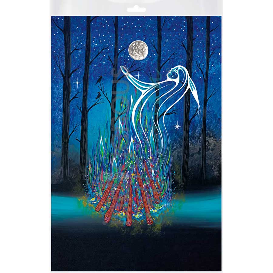 Spirit Rising by artist Jeffrey Red George - Ojibway. Indigenous Collection