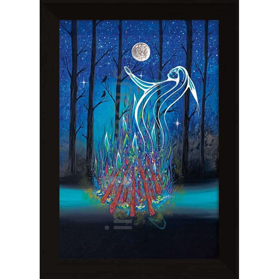 Spirit Rising by artist Jeffrey Red George - Ojibway. Indigenous Collection
