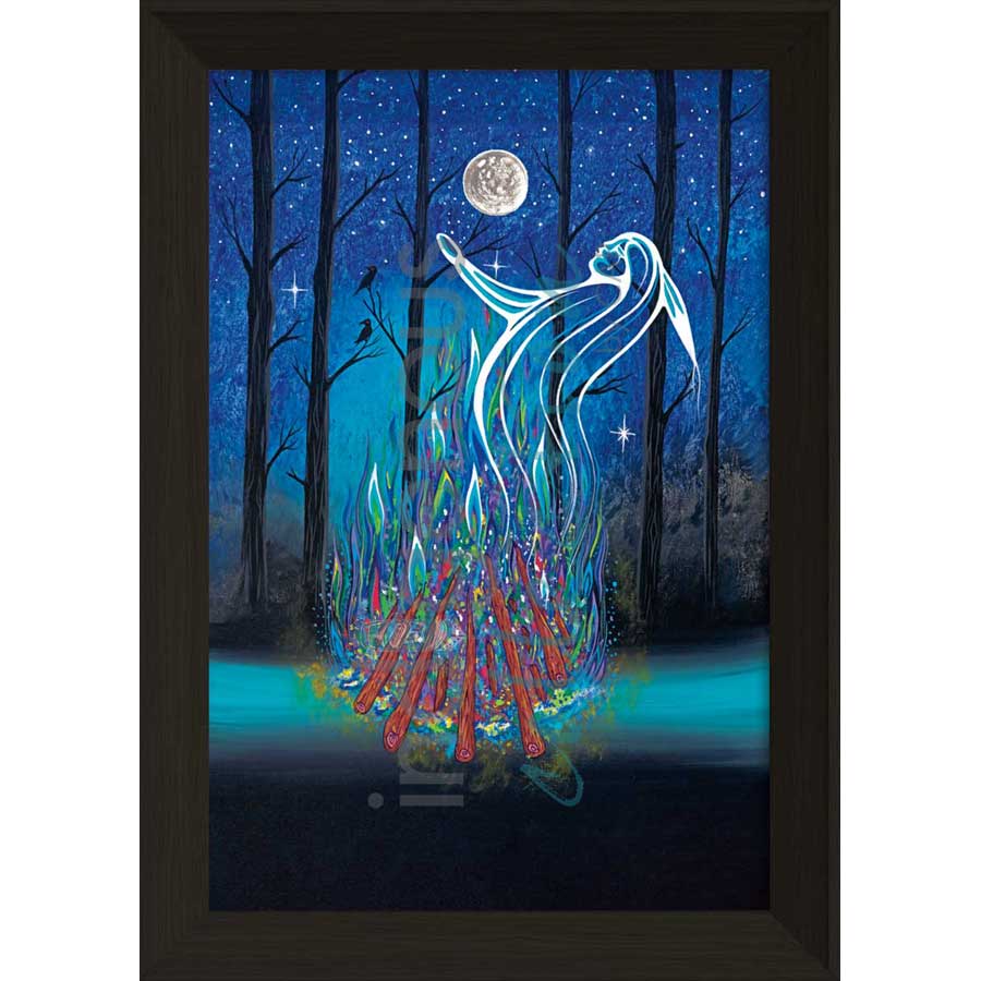 Spirit Rising by artist Jeffrey Red George - Ojibway. Indigenous Collection