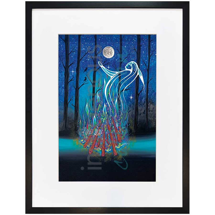 Spirit Rising by artist Jeffrey Red George - Ojibway. Indigenous Collection