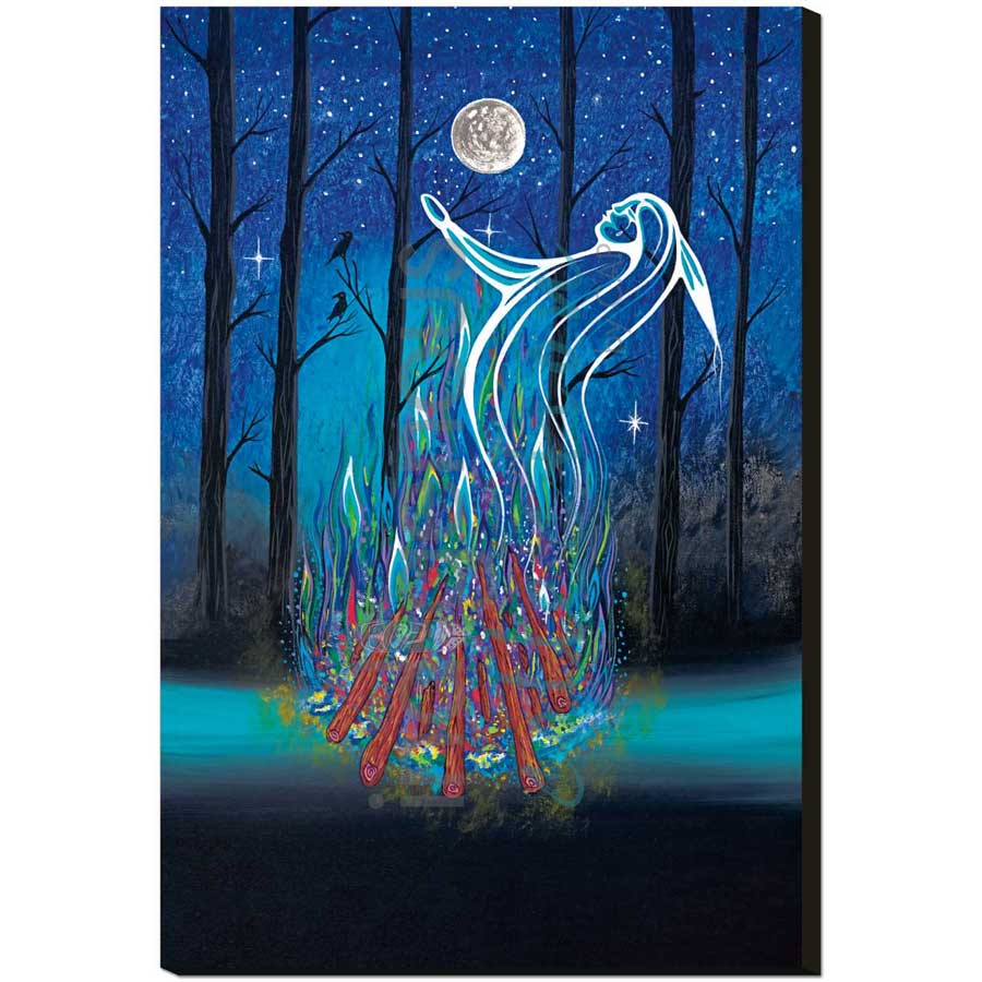 Spirit Rising by artist Jeffrey Red George - Ojibway. Indigenous Collection