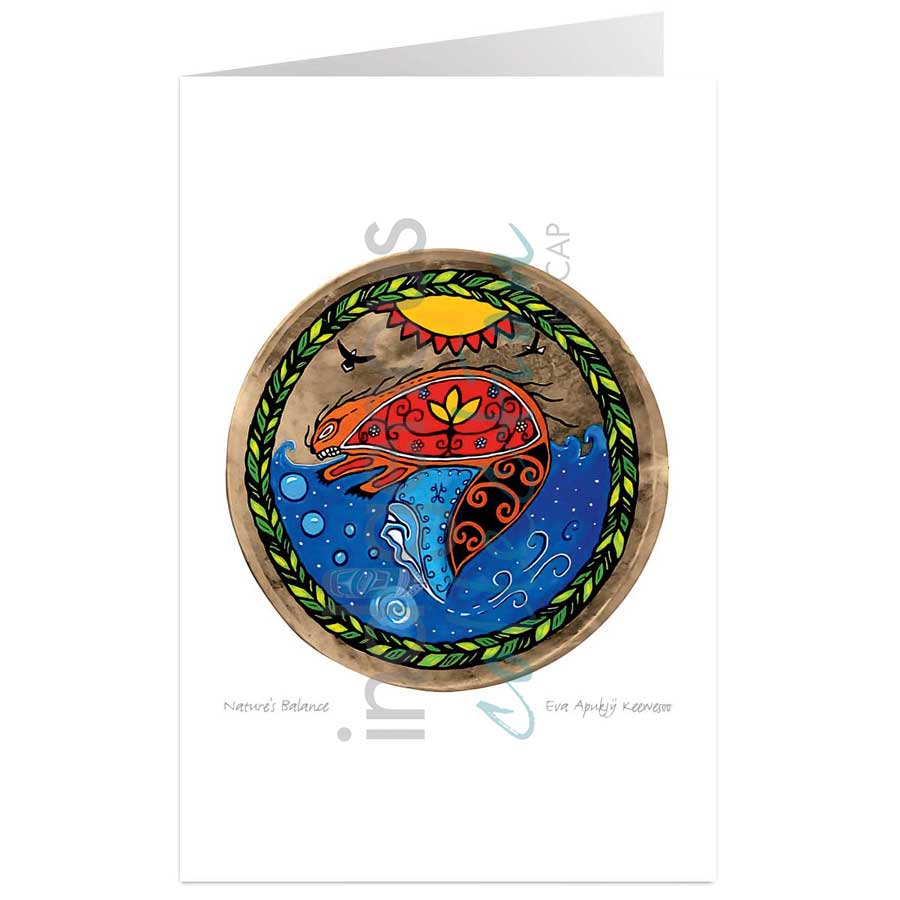 Nature's Balance by artist Eva Apukjij Keewesoo