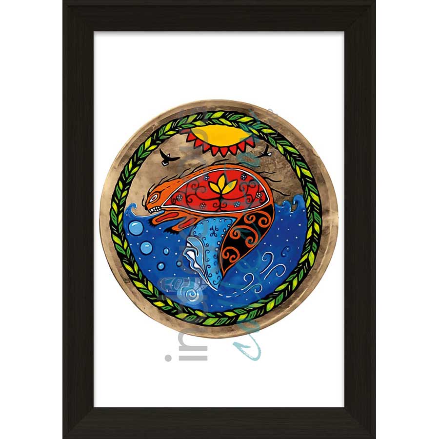 Nature's Balance by artist Eva Apukjij Keewesoo - Mi'kmaq. Indigenous Collection