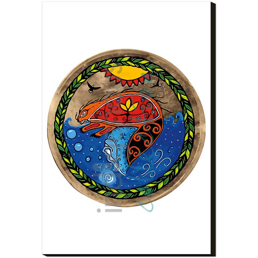 Nature's Balance by artist Eva Apukjij Keewesoo - Mi'kmaq. Indigenous Collection