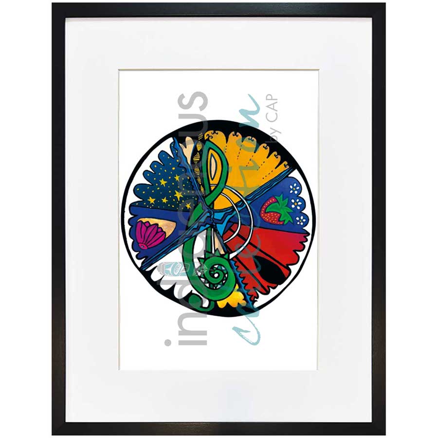 Interconnections by artist Eva Apukjij Keewesoo - Mi'kmaq. Indigenous Collection