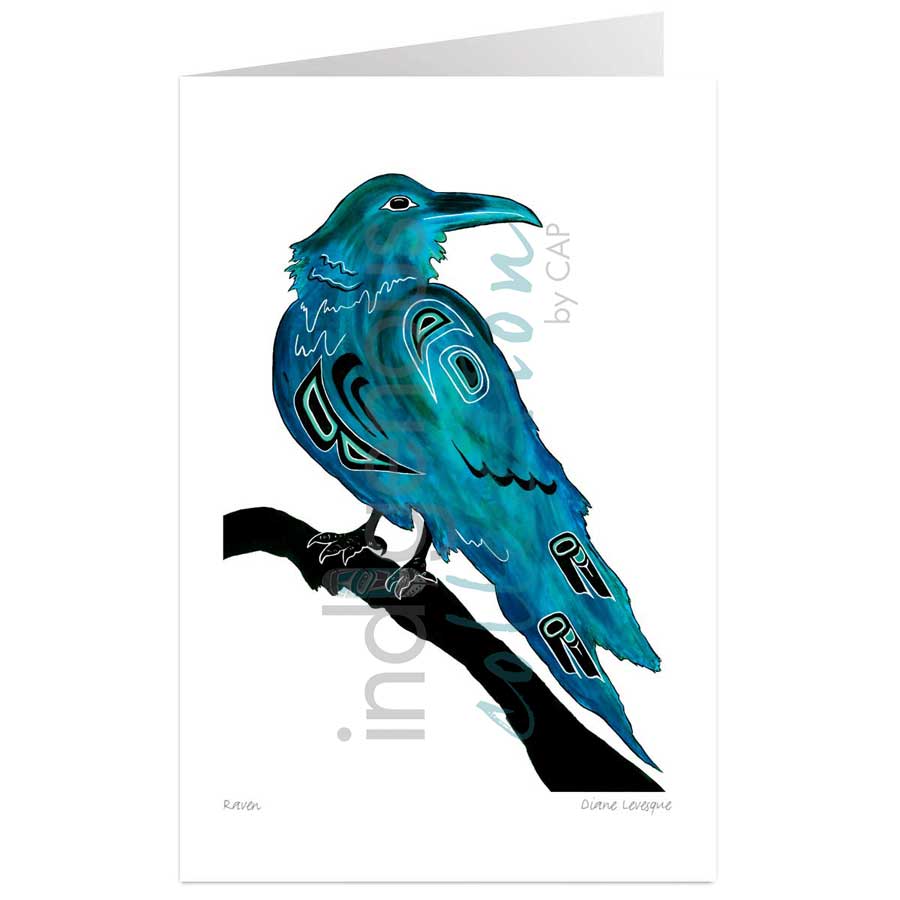 Raven by artist Diane Levesque