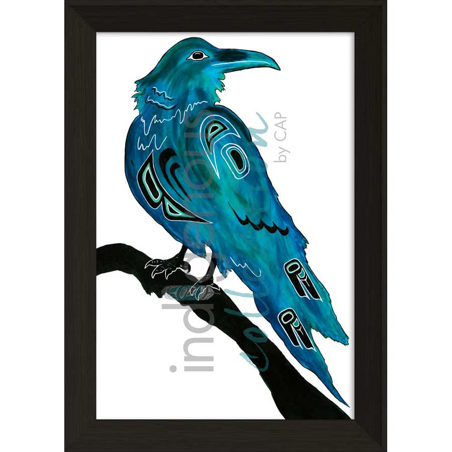 Raven by artist Diane Levesque - Kwakwaka'wakw. Indigenous Collection