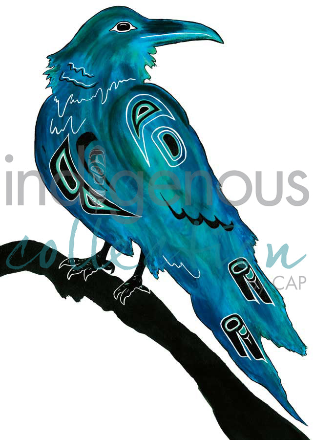 Raven by artist Diane Levesque