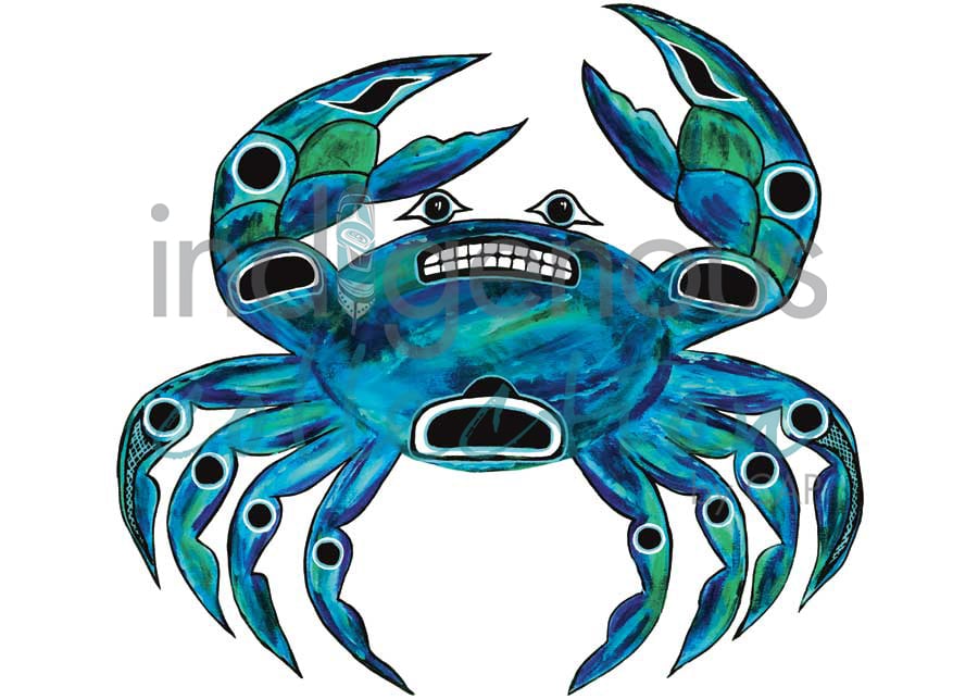 Crab by artist Diane Levesque
