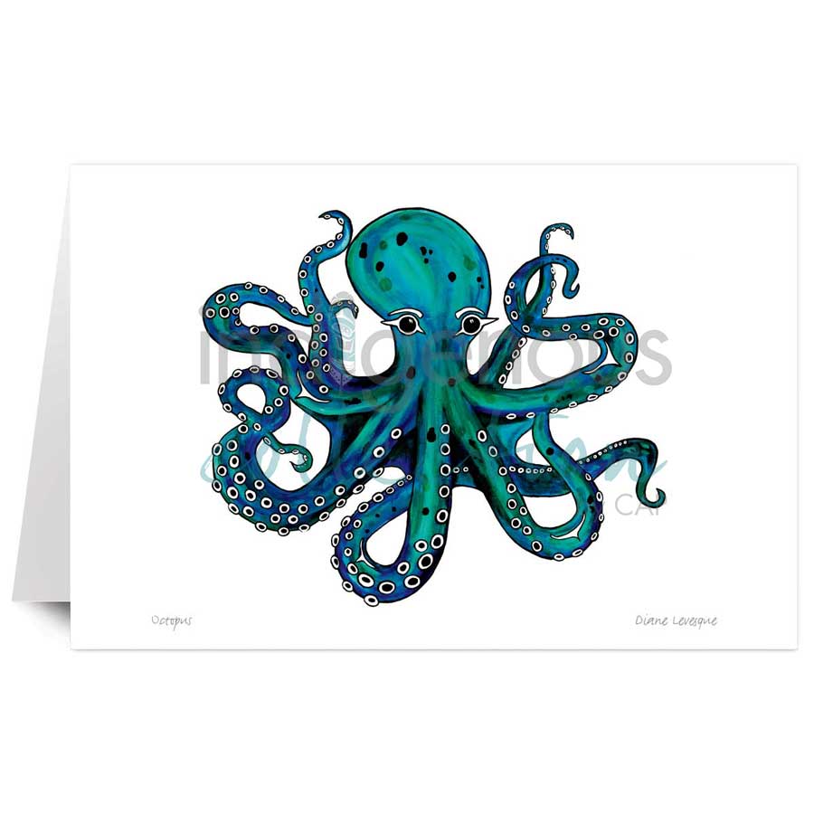 Octopus by artist Diane Levesque