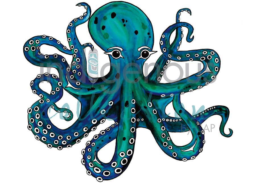 Octopus by artist Diane Levesque