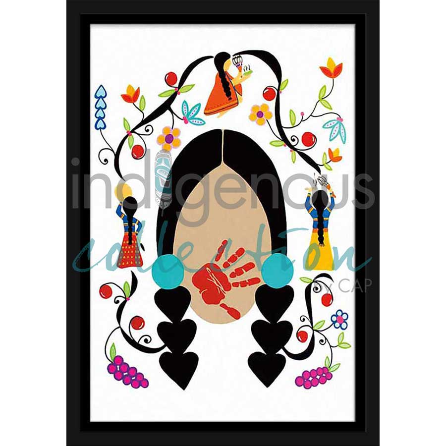 We Always Pray by artist Shana Yellow Calf - Northern Arapaho. Indigenous Collection