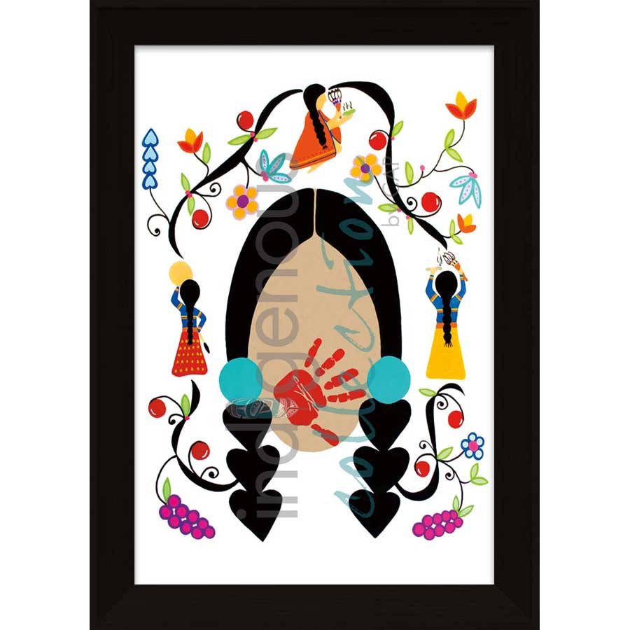 We Always Pray by artist Shana Yellow Calf - Northern Arapaho. Indigenous Collection