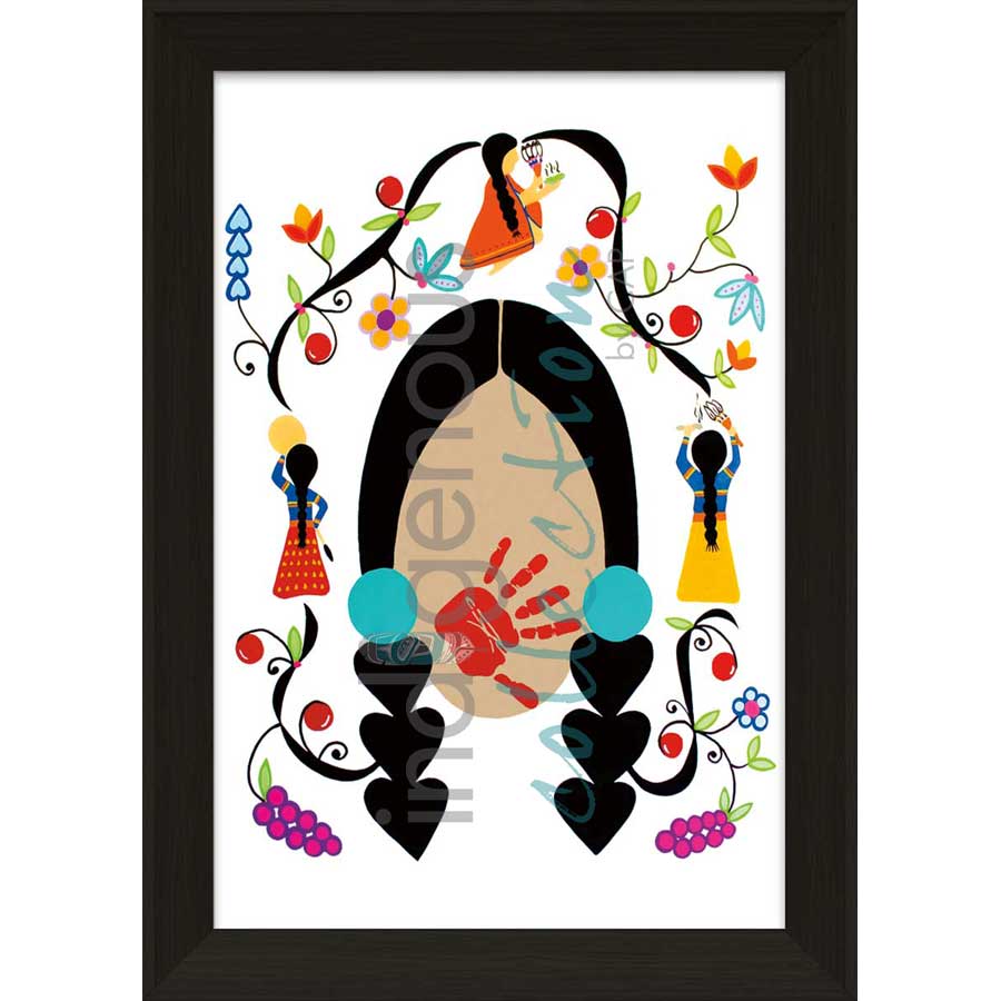 We Always Pray by artist Shana Yellow Calf - Northern Arapaho. Indigenous Collection