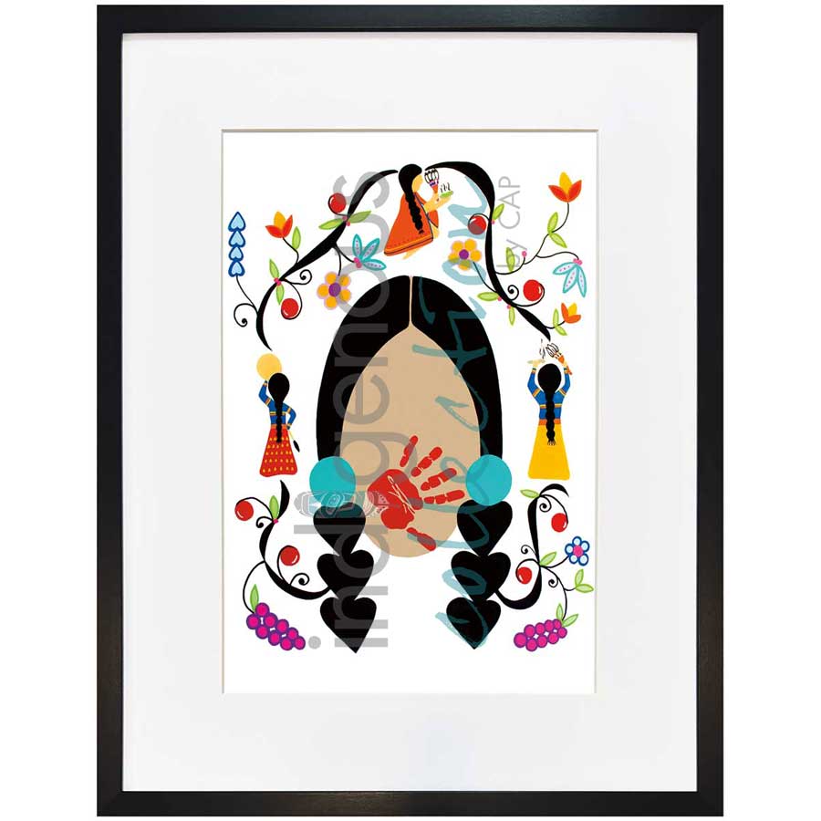 We Always Pray by artist Shana Yellow Calf - Northern Arapaho. Indigenous Collection