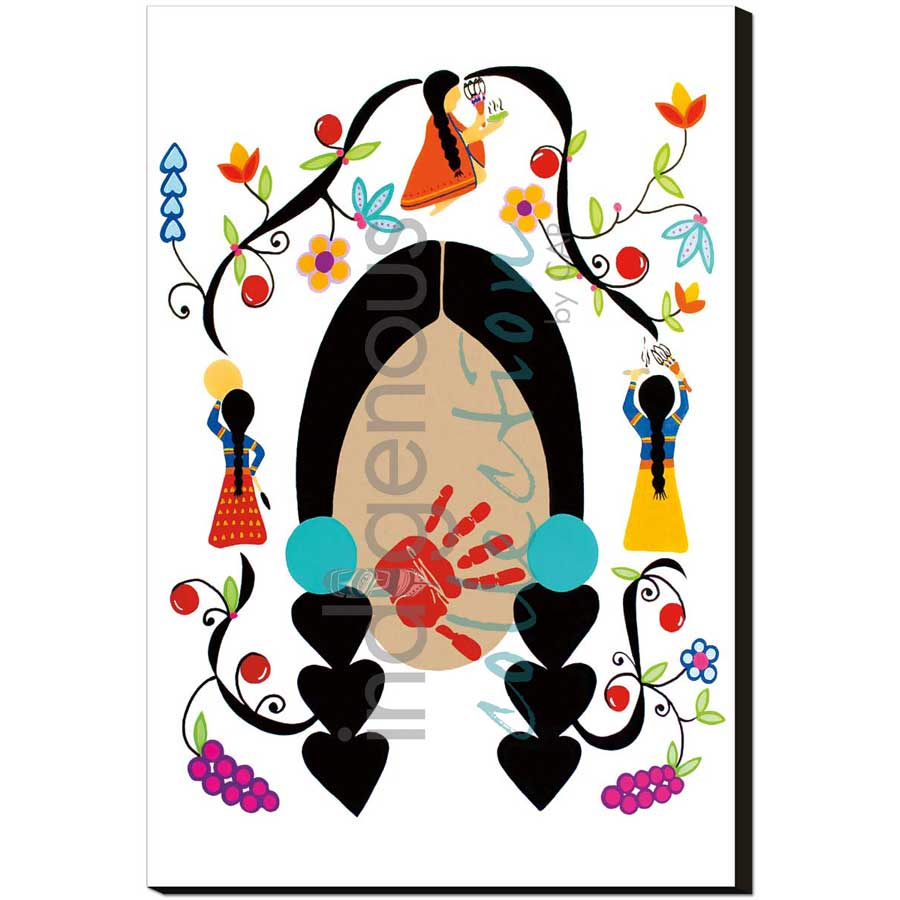 We Always Pray by artist Shana Yellow Calf - Northern Arapaho. Indigenous Collection