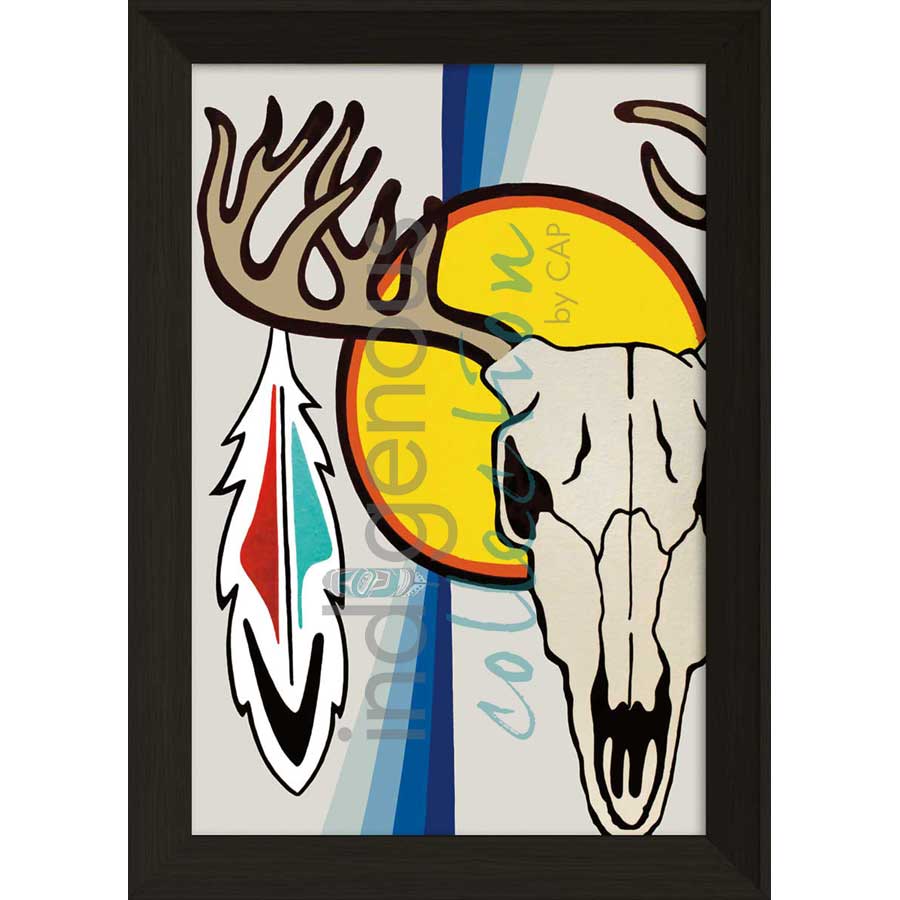 Wind River by artist Shana Yellow Calf - Northern Arapaho. Indigenous Collection