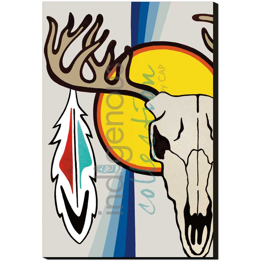 Wind River by artist Shana Yellow Calf - Northern Arapaho. Indigenous Collection