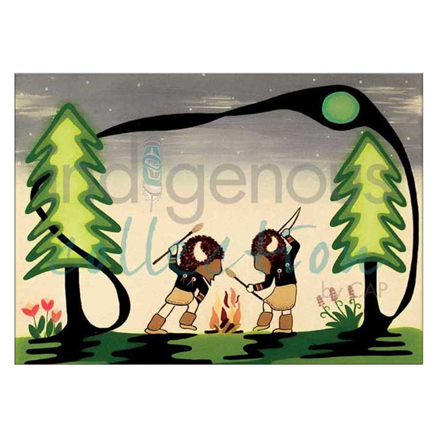 Buffalo Dance Canvas Prints