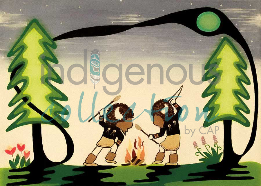 Buffalo Dance by artist Shana Yellow Calf