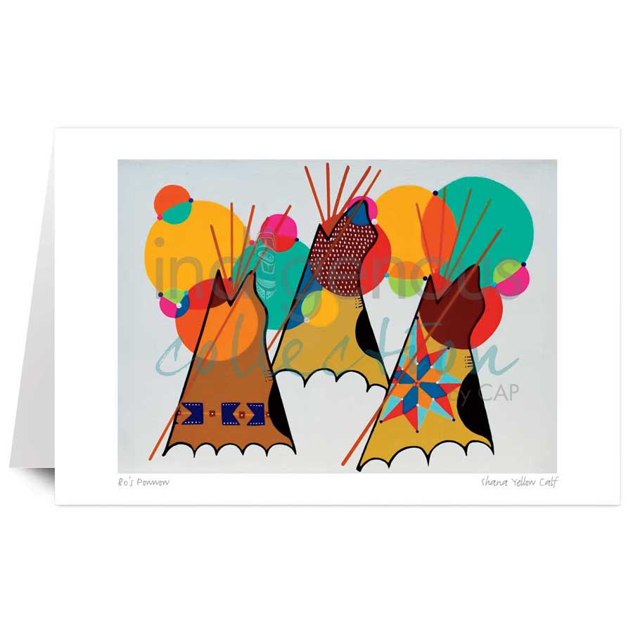 80's Powwow by artist Shana Yellow Calf