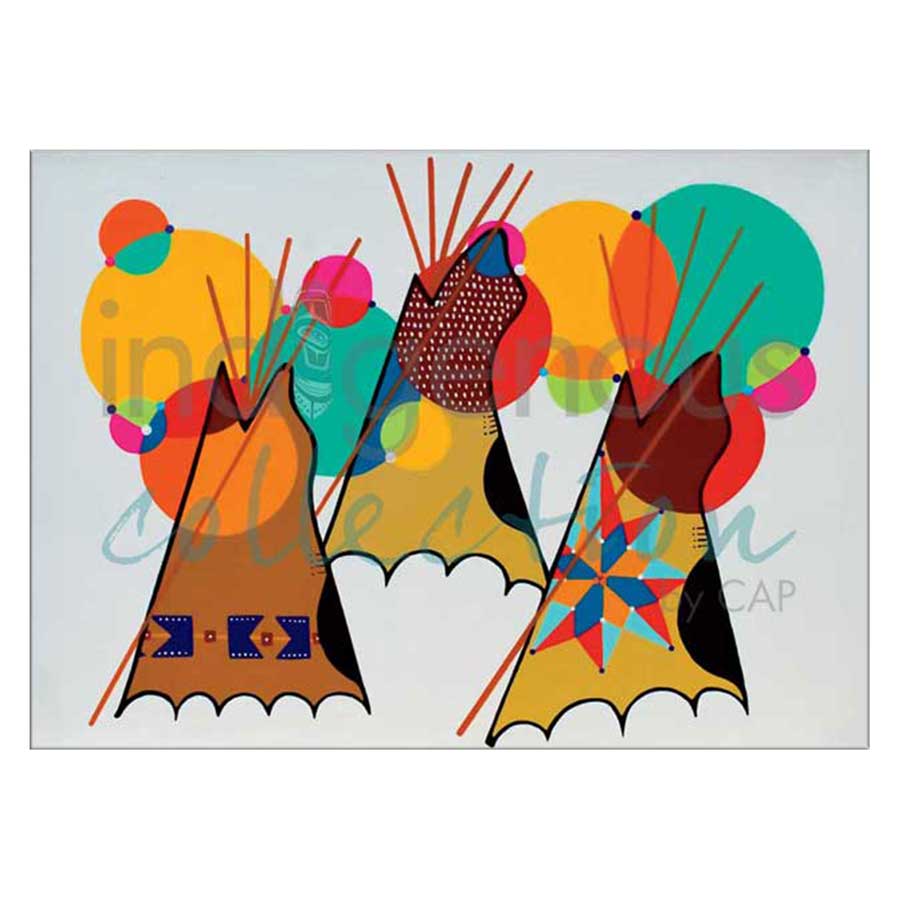 80's Powwow Canvas Prints