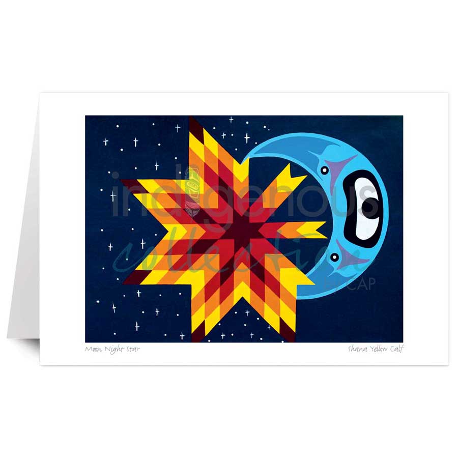 Moon Night Star by artist Shana Yellow Calf