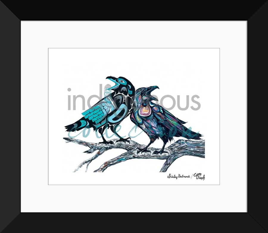 Raven Friends Limited Edition. Indigenous Collection