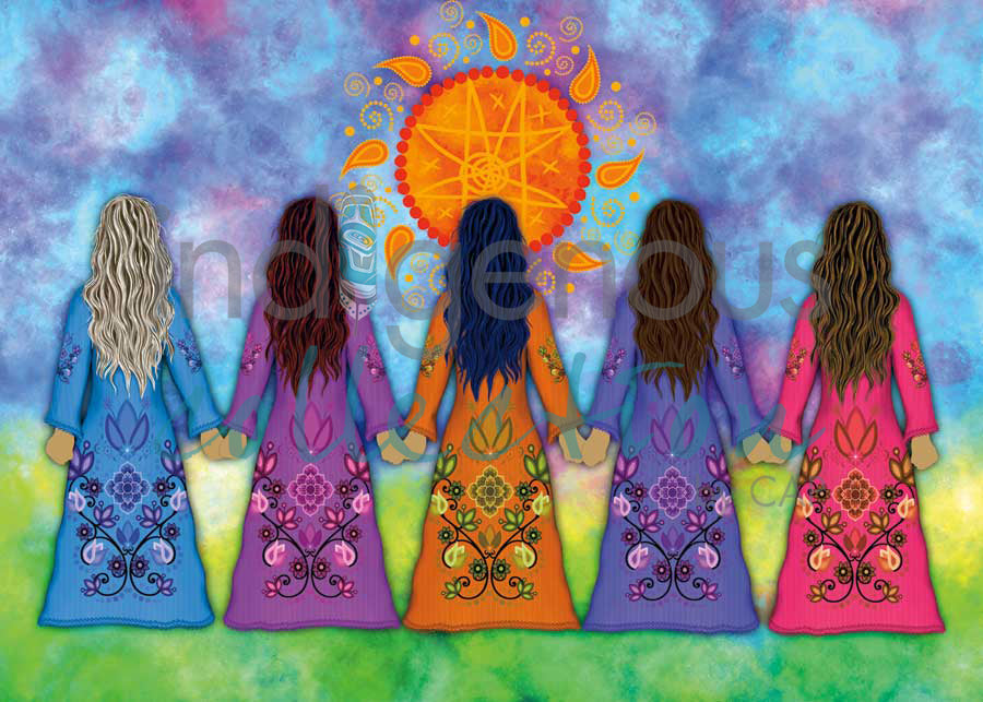 Sisterhood by artist Tracey Metallic