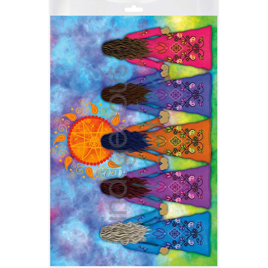 Sisterhood by artist Tracey Metallic - Mi'gmaq. Indigenous Collection