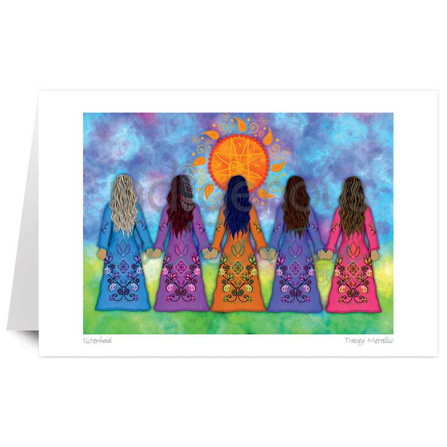 Sisterhood by artist Tracey Metallic