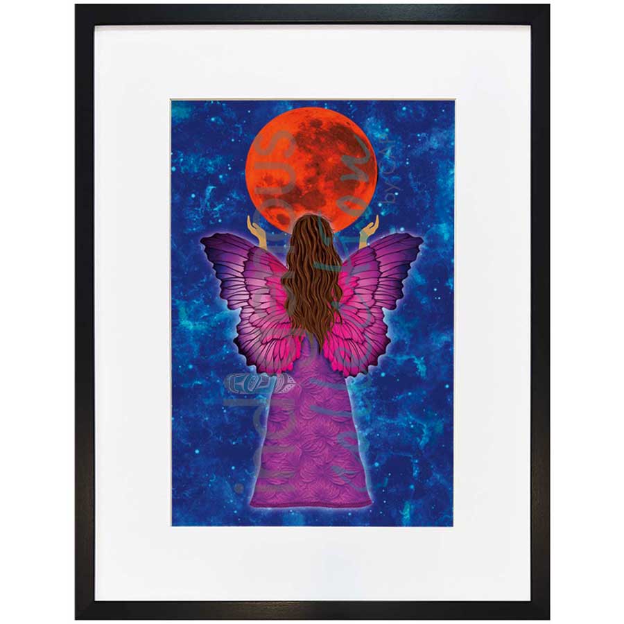 Her Spirit by artist Tracey Metallic - Mi'gmaq. Indigenous Collection