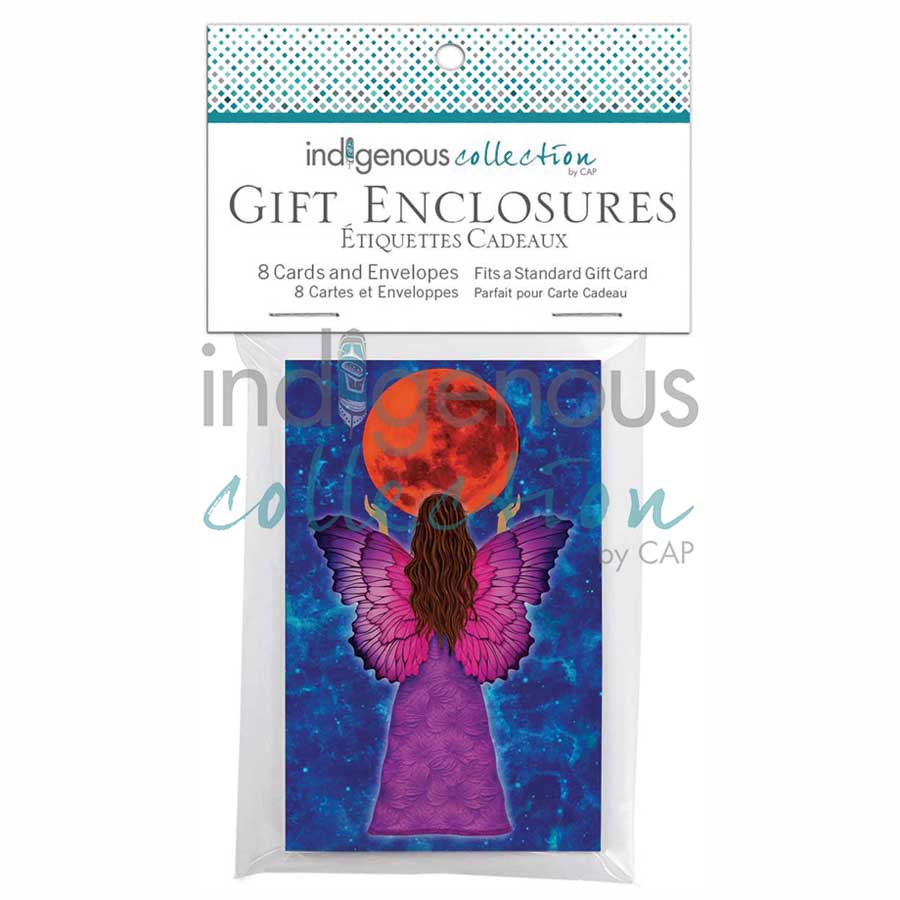Her Spirit Gift Enclosure Cards by artist Tracey Metallic