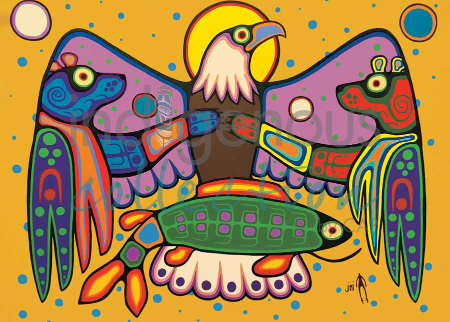 Let's Work Together by artist Jim Oskineegish