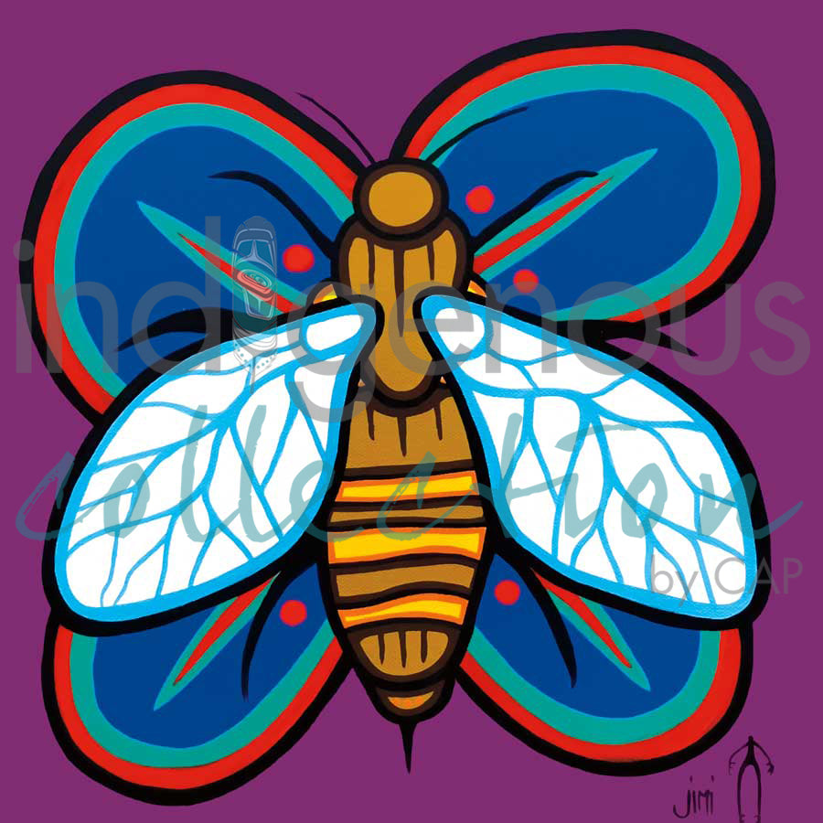 Honey Bee by artist Jim Oskineegish