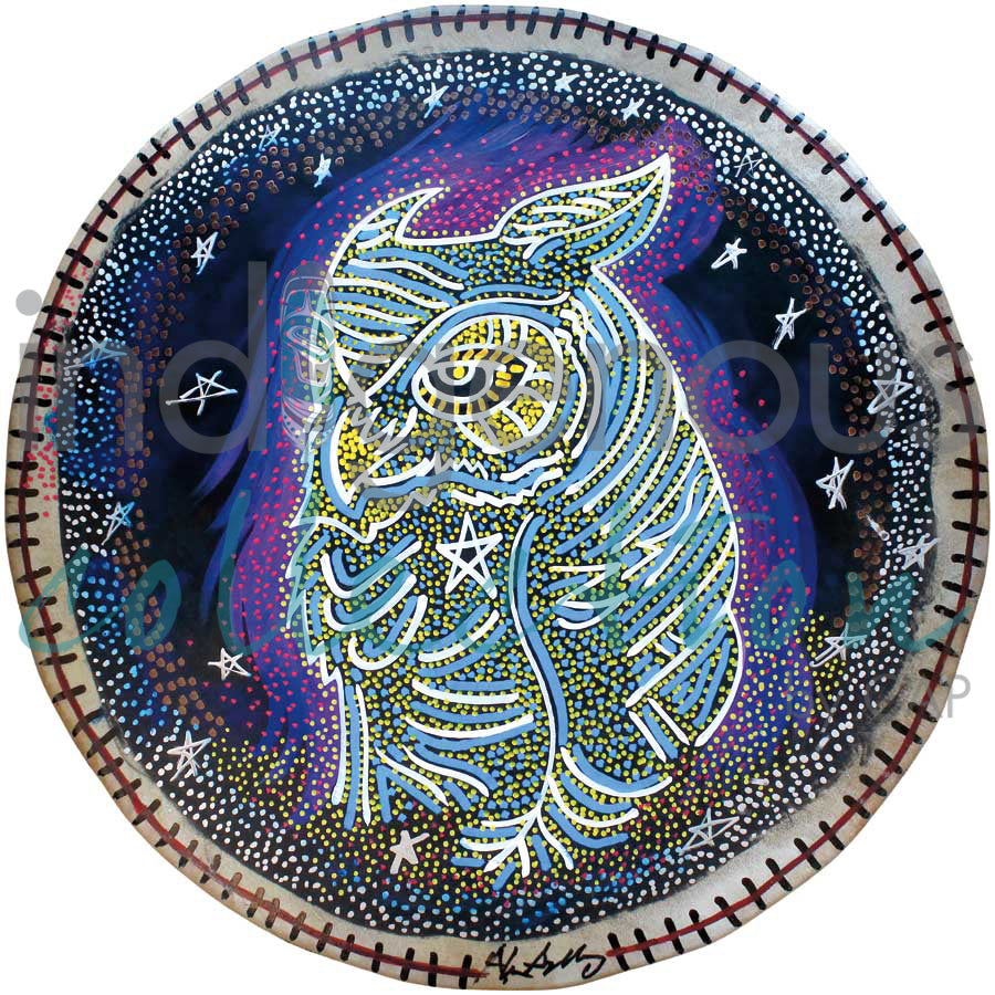 The Owl by artist Alan Syliboy