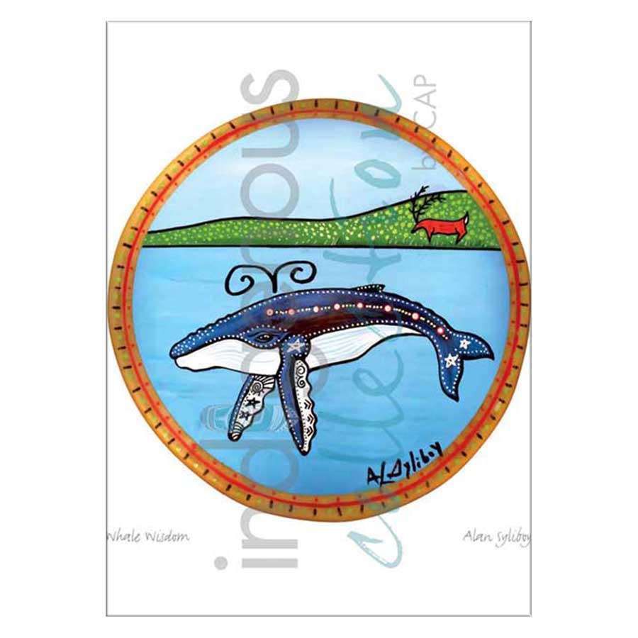 Whale Wisdom Canvas Prints