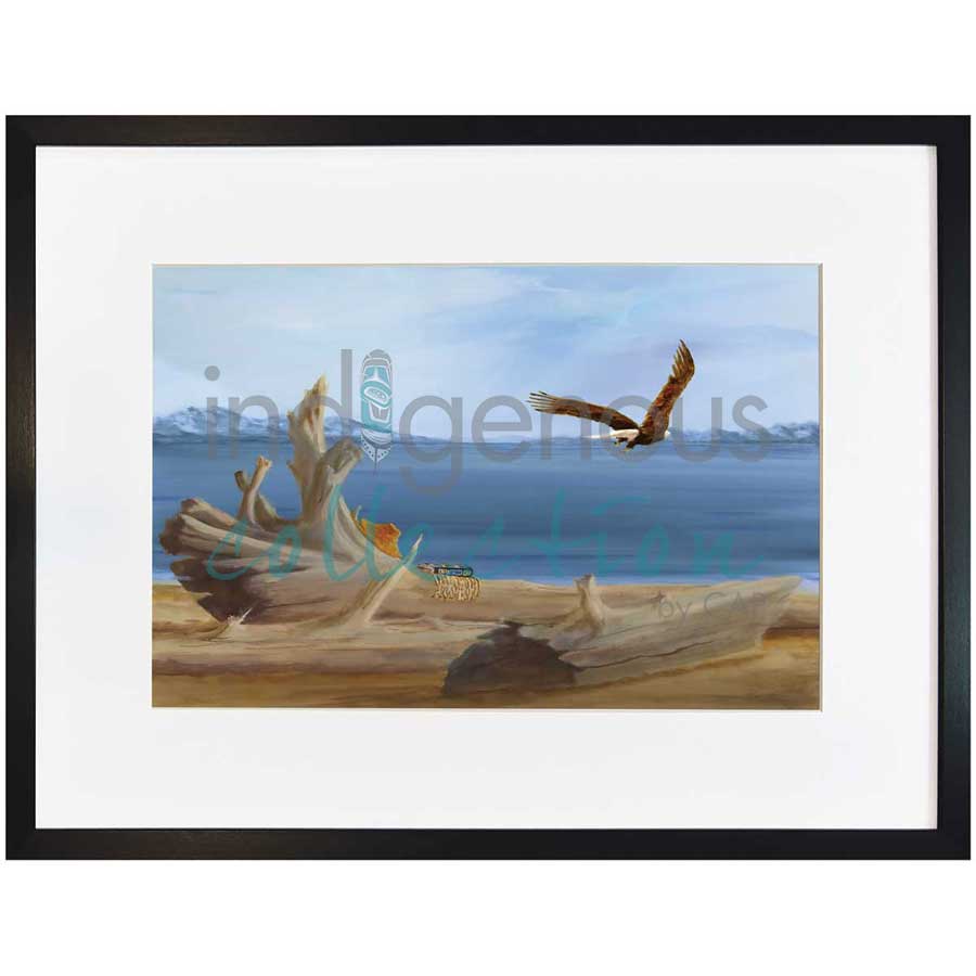 Taking Flight by artist Jean Taylor - Tlingit. Indigenous Collection