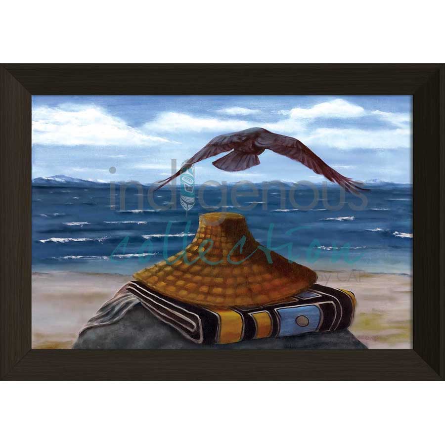 Into the Wind by artist Jean Taylor - Tlingit. Indigenous Collection