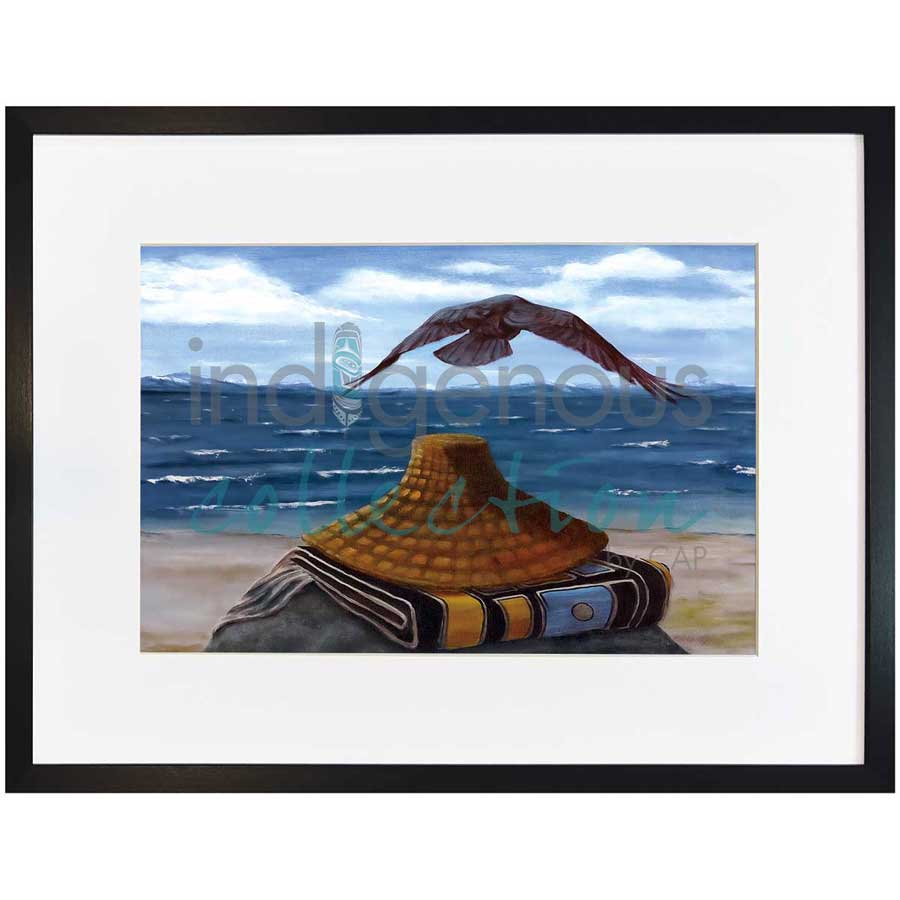 Into the Wind by artist Jean Taylor - Tlingit. Indigenous Collection