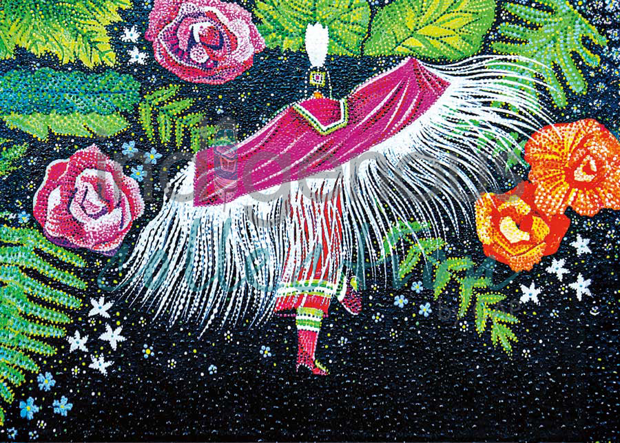 Flower Dancer by artist Delreé Dumont