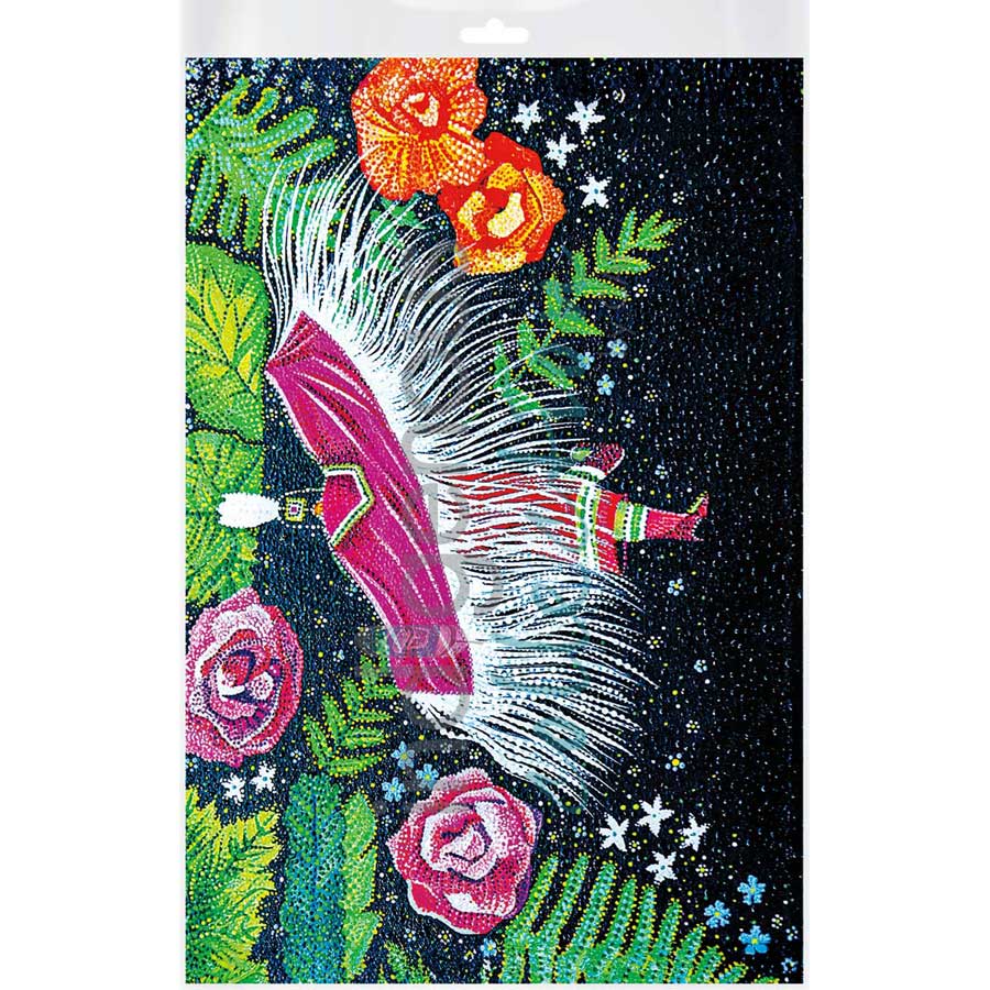 Flower Dancer by artist Delreé  Dumont - Cree. Indigenous Collection