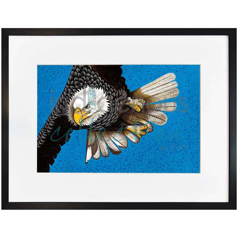 My Protector by artist Delreé  Dumont - Cree. Indigenous Collection
