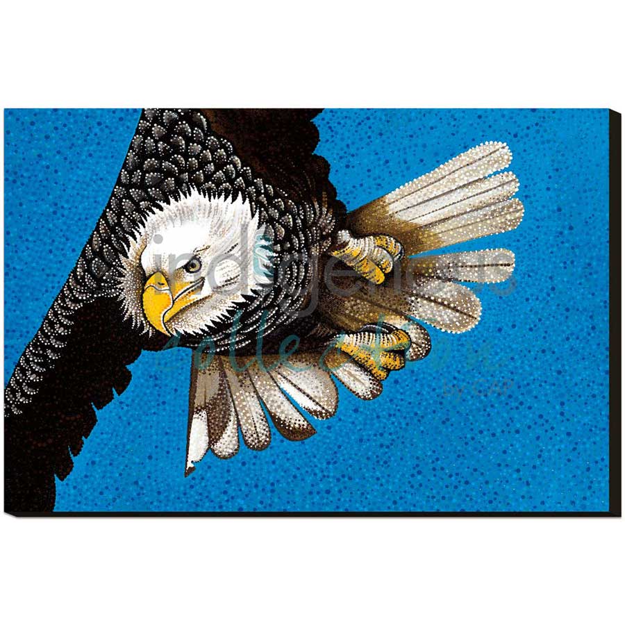 My Protector by artist Delreé  Dumont - Cree. Indigenous Collection
