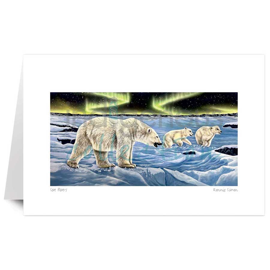 Sea Bears by artist Ronnie Simon