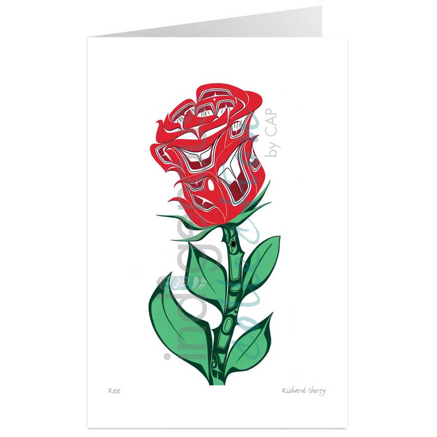 Rose by artist Richard Shorty