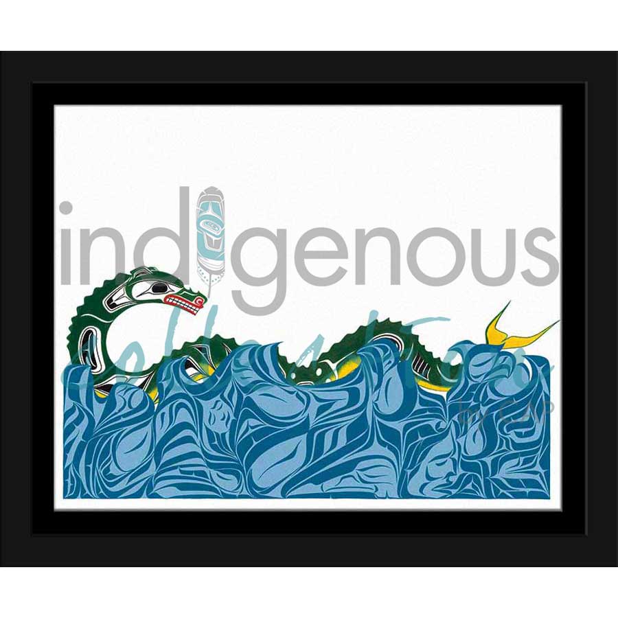 Serpent by artist Richard Shorty - Northern Tutchone. Indigenous Collection