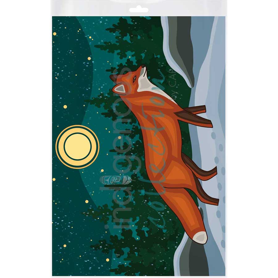 Waagosh by artist Marissa Indoe - Anishinaabe. Indigenous Collection